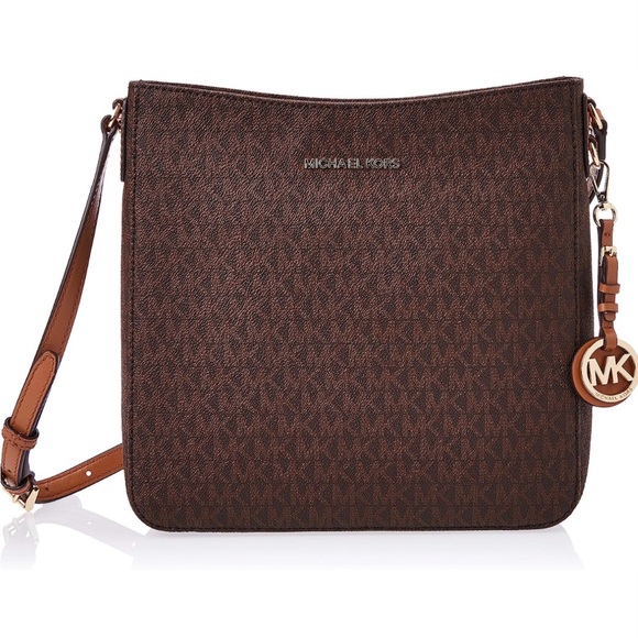 Michael Kors Jet Set Travel Large Logo Messenger Bag - Picture 2 of 8